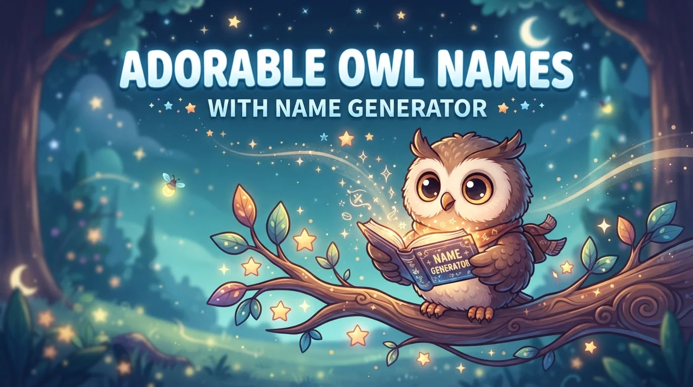 400+ Adorable Owl Names With Name Generator