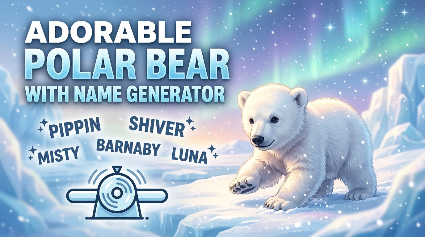 400+ Adorable Polar Bear Names With a Name Generator