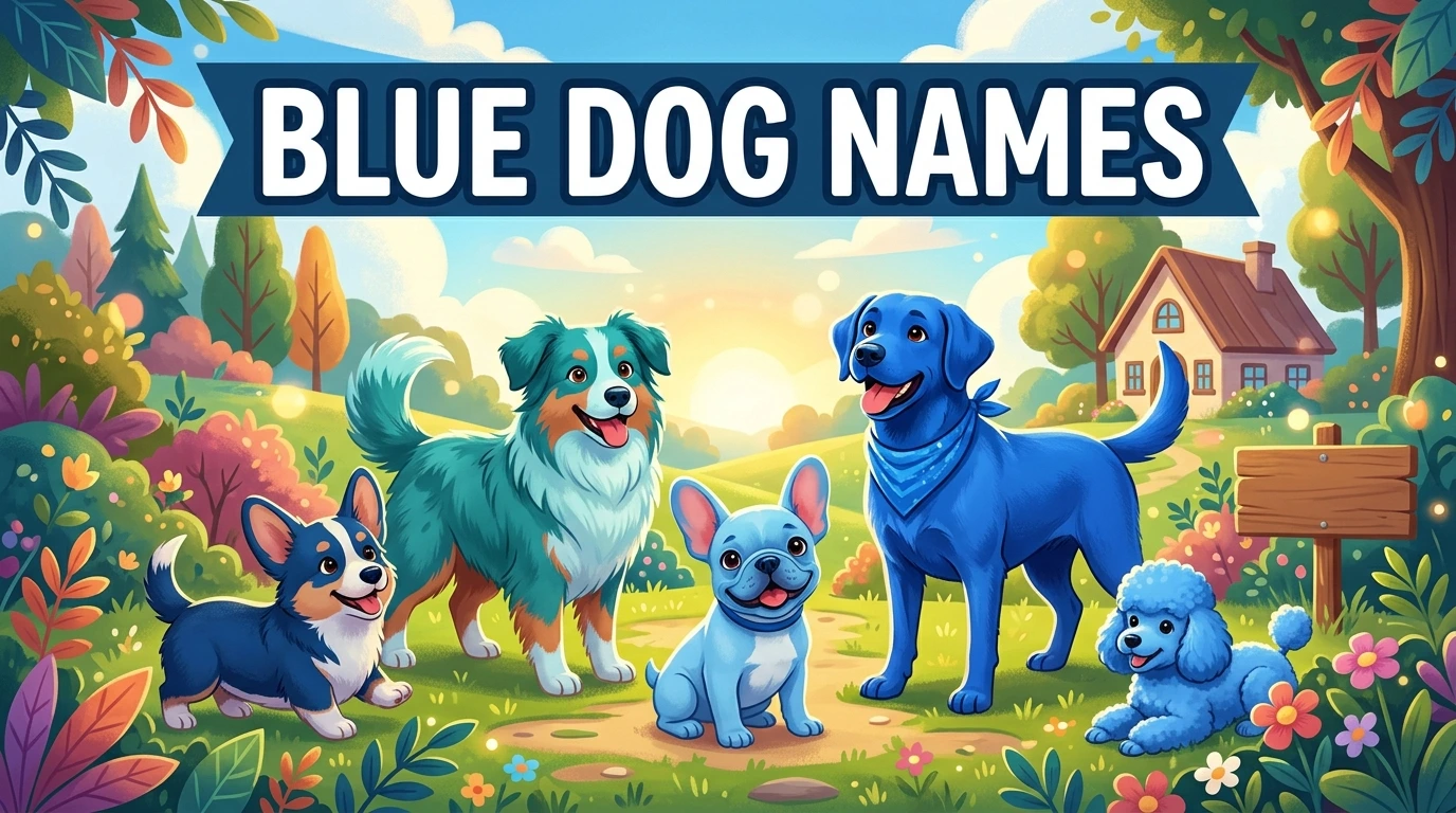 Stunning Blue Dog Names With Name Generator