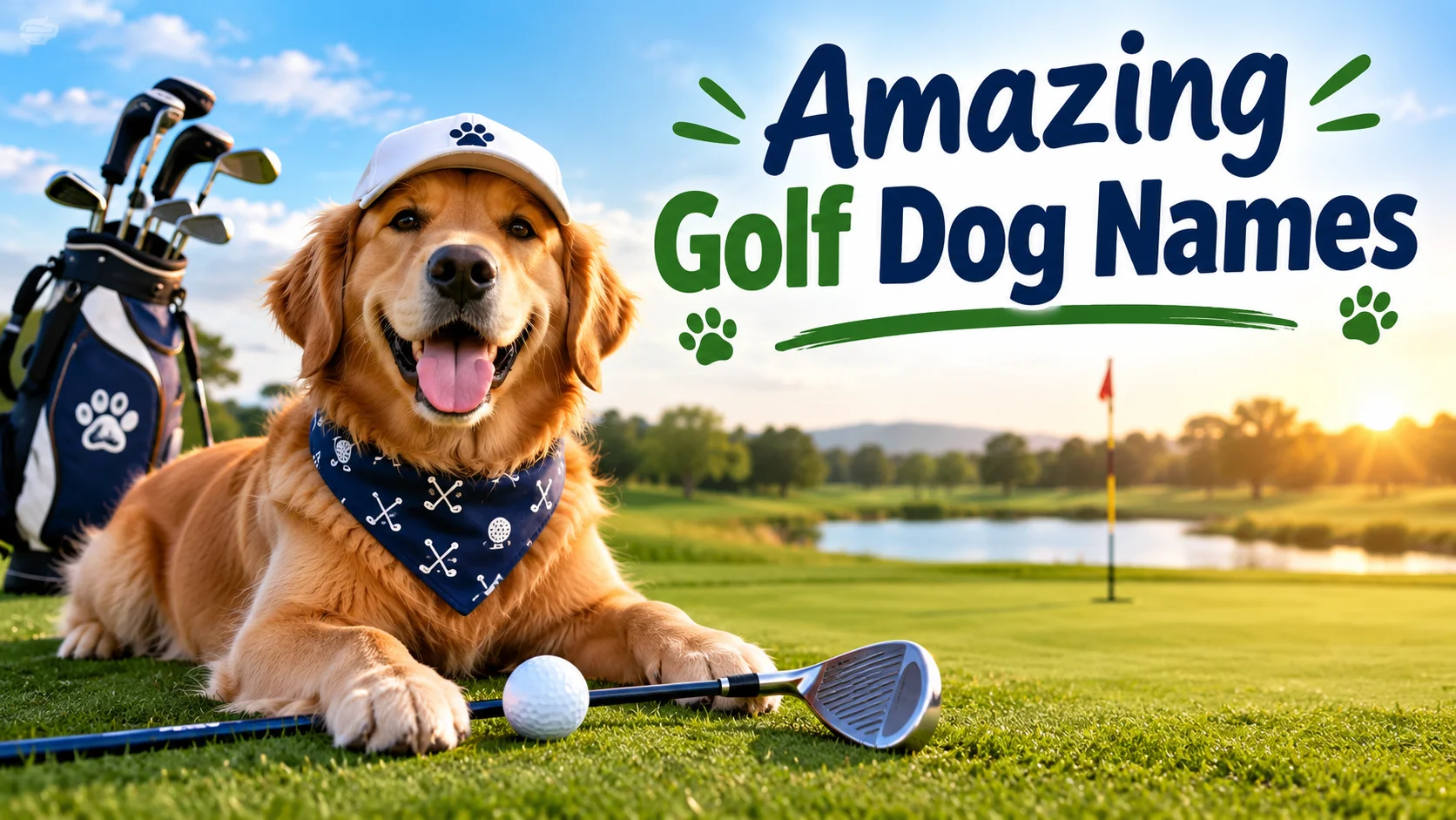 Amazing Golf Dog Names With Name Generator