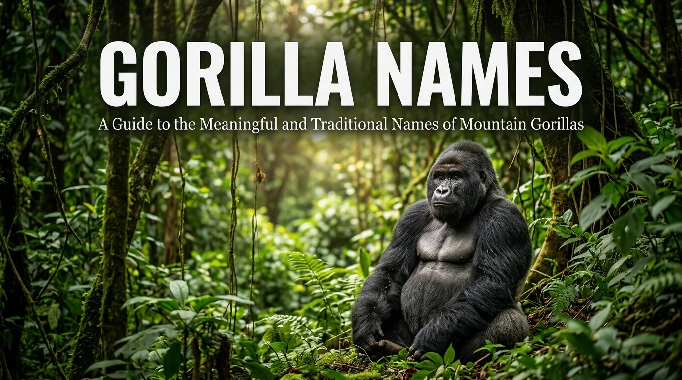 Gorilla Names With a Name Generator